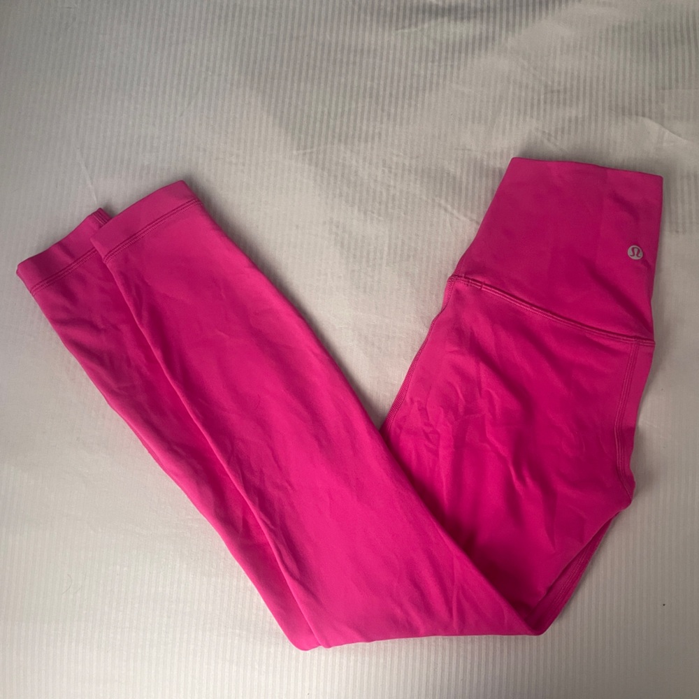 Lululemon Align High-Rise 25 Sonic Pink Sz 2